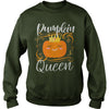 Image of Pumpkin Queen Cute Pumpkin Spice Season Halloween T-shirt