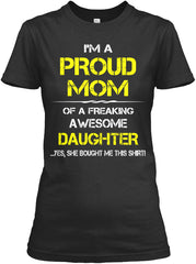 PROUD MOM'S TEE - MOTHER'S DAY TEE