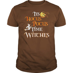 Halloween Witch Shirt-It's Hocus Pocus Time Witches Tshirt