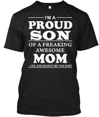 PERFECT GIFT FOR PROUD SONS - FROM MOM