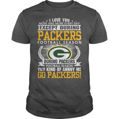 i love you fan packers