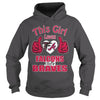 Image of Girl Loves Falcons And Braves TShirt