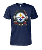 Image of Pittsburgh-steelers In My Hand Collection T-shirt 2018