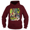 Image of Vintage Style Sci Fi Horror Movie Poster Collage T-Shirt