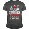 Image of Be Nice To The Stonemason Santa Is Watching Christmas