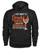 Image of Bengals I Just Want To Drink Wine And Watch My Bengals Beat Your Team's AssLimit Edition