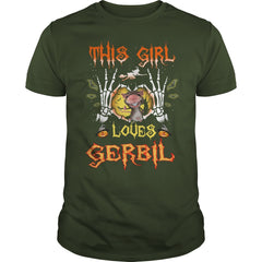 This Girl Loves Gerbil Halloween