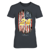 Image of Chase Elliott NASCAR 24 Patriotic Distressed Flag