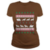 Image of AUSTRALIAN CATTLE DOG SANTA'S REINDEER CHRISTMAS UGLY SWEATER