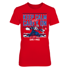 Keep Calm And Carey On - Carey Price