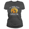 Image of SOCCER GIRLMY BROOM BROKE SO NOW I PLAY SOCCERHALLOWEEN