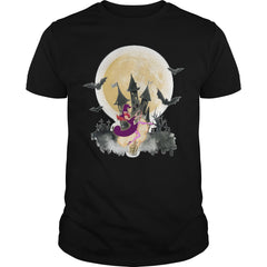 WITCH DANCE UNDER THE MOON T SHIRT HALLOWEEN SHIRT