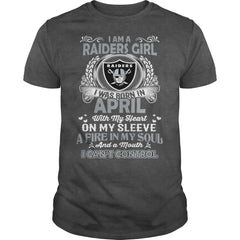 i am a raiders girl  april