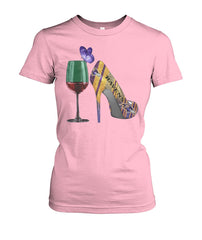 Ravens Wine and High Heels Collection T-shirt 2018