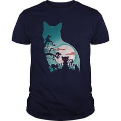 Halloween - Scary Halloween Cat T-Shirt For Women