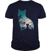 Image of Halloween - Scary Halloween Cat T-Shirt For Women