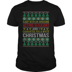 Christmas Job ACTING SERJEANT Ugly Xmas Sweater