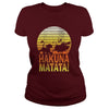Image of Disney Lion King Hakuna Matata Profile Graphic TShirt
