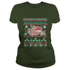 Image of Hedgehog Pet Lover Ugly Christmas T-shirt
