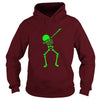 Image of Glow Party Supplies - Halloween Dabbing Skeleton tshirt