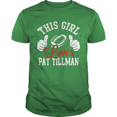 Pat Tillman Patrick's Day Irish Shamrock