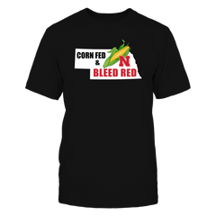 University of Nebraska Cornhusker Apparel - Corn Fed & Bleed Red