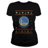 Image of Golden State Warriors Christmas T Shirt