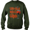 Image of WITCHES BREW WINE T SHIRT FUNNY HALLOWEEN DRINKING