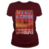 Image of it's not a crime if you're doing it the for the good guys