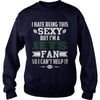 Image of I Hate Being This Sexy But Iam Jets Fan TShirt