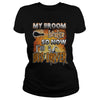 Image of BUS DRIVER Halloween Shirts My Broom broke T Shirts