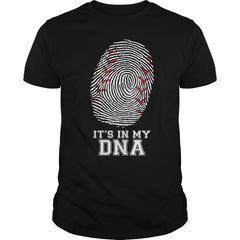 Baseball Its In My DNA Baseball Shirt