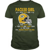 Image of packers girl with three side