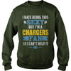 Image of I Hate Being This Sexy But Iam Chargers Fan TShirt
