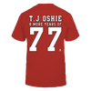Image of T.J Oshie, 8 More Years of 77 - Printed Back