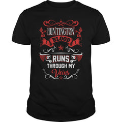 HUNTINGTON BLOOD RUNS THROUGH MY VEINS