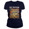 Image of BUILDER Halloween Shirts My Broom broke T Shirts