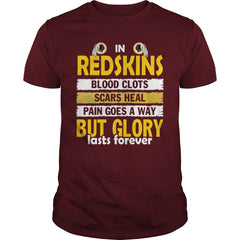 but glory lasts forever  redskins