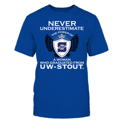 Wisconsin Stout Blue Devils - Never Underestimate The Power Of A Woman