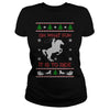 Image of HORSE CHRISTMAS SWEATER PATTERN Papa Mama Men Women Dogs Lovers Sunfrog Hoodie
