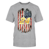 Image of Chase Elliott NASCAR 24 Patriotic Distressed Flag
