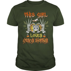 This Girl Loves AMERICAN SHORTHAIR Halloween