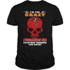 Image of I'm the Crazy BUCCANEERS Fan T-Shirt