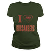 Image of I Love Buccaneers Team TShirt