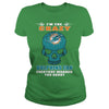 Image of I'm the Crazy DOLPHINS Fan T-Shirt
