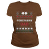 Image of POMERANIAN DAD UGLY CHRISTMAS SWEATER