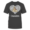 Image of Valparaiso Crusaders - Lace Heart Logo