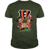 Image of Bengals Mickey Haloween Tshirt, Bengals Mickey Haloween Hoodies