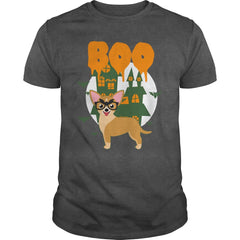 Boo chihuahua funny halloween tshirt