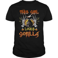 This Girl Loves Gorilla Halloween